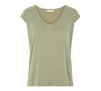 Pieces NOS Mujer Pckamala tee Noos Camiseta Not Applicable, Verde liquen Profundo, L