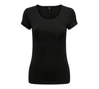 Pieces Onllive Love SS O-Neck Top 3-Pack CS Jrs, Black/Pack:+ 2 Black, S
