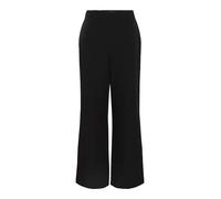 PIECES PCBOZZY HW WIDE PLAIN PANT NOOS BC, Trousers Mujer, Negro (Black), XL