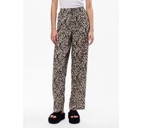 PIECES Pantalón con estampado animal.. Color estampado de leopardo