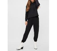 PIECES PCCHILLI HW Sweat Pants D2D Pantalón de Vestir, Negro, L para Mujer