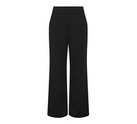 PIECES Pantalón de Pierna Ancha para Mujer PCNULA, Negro, M / 32L