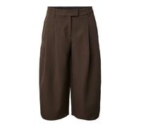 PIECES Pantalón plisado 'PCOlivia' marrón oscuro 36 EUR