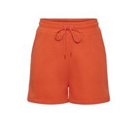 PIECES Pantalones Cortos para Mujer Pcchilli Summer HW Noos, Tangerine Tango., S