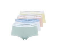 PIECES Pclogo Lady Pack de 4 Unidades Solid Noos BC Bóxer, Jadeite/Detalle: 4 Pack W Jade Ghaz Misr Bwhi, L para Mujer