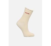 Pieces Pcafia Socks Emb Fc T.U Beige