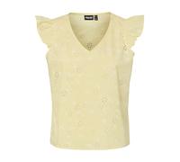 PIECES Pcbanna SL V-Neck Top Pwp Wvn para Mujer