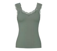 PIECES Pcbarbera Lace Top Jrs Noos BC, Castor Gray, XL Mujeres