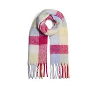PIECES Pcbea Long Scarf Noos Bc Bufanda, Beetroot Purple/Checks: Cuadrado, Talla única para Mujer