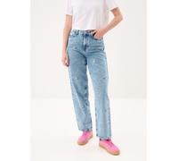 Pieces Pcbennie Mw Straight Denim Jeans 28 X 32 Azul