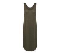 PIECES Pcbillo Tank Midi Dress Lurex Noos BC Vestido Midi para Mujer, Hoja de Hierba/Detalle: Oro Lurex, XS