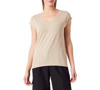 PIECES Pcbillo Té Stripes Noos Top, Safari/Detalle: Dorado Lurex, L para Mujer
