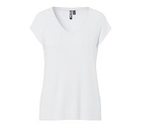 PIECES PCBILLO tee Solid Noos Camiseta, Blanco (Bright White Bright White), 36 (Talla del Fabricante: X-Small) para Mujer