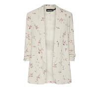 PIECES Pcbosella 3/4 Printed Blazer Noos BC, Blancocap Gris, M