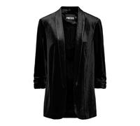 PIECES Pcbosella - Chaqueta de Terciopelo 3/4, Negro, M