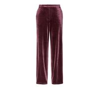 PIECES Pcbosella Velour HW Wide Pant, Winetasting, L Mujeres