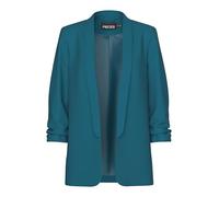 PIECES Pcboss 3/4 Blazer Noos Blazer, Mujer, Deep Lagoon., XS