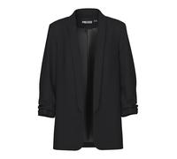 PIECES Pcboss 3/4 Blazer Noos, Chaqueta de traje Mujer, Negro (Black Black), 42 (Talla del fabricante: Large)