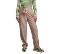 PIECES Pcboss HW Paperbag Noos-Pantalones Rectos, White Pepper, L para Mujer