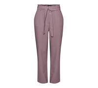 PIECES PCBOSS HW Paperbag Straight Pants Noos Pantalones, Woodrose, M De Las Mujeres
