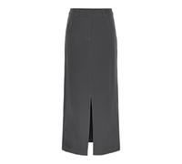 PIECES PCBOZZY HW ANKLE SKIRT NOOS EXP BC, Short Skirt Mujer, Gris (Magnet), S