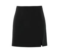 PIECES PCBOZZY HW SLIT SKIRT NOOS BC, Short Skirt Mujer, Negro (Black), M