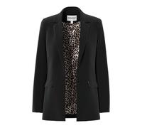 PIECES PCBOZZY LS DETAIL BLAZER NOOS BC CP, Blazer Mujer, Negro (Black), L