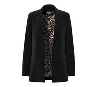 PIECES PCBOZZY LS DETAIL BLAZER NOOS BC CP, Blazer Mujer, Negro (Black), XL