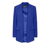 PIECES Pcbozzy Ls Loose Blazer Noos Bc, Blazer Mujer, Azul (Mazarine Blue), XS