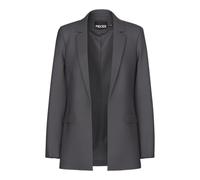 PIECES Pcbozzy Ls Loose Blazer Noos Bc, Blazer Mujer, Gris (Magnet), S