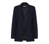 PIECES PCBOZZY LS LOOSE STRIPED BLAZER NOOS BC, Blazer Mujer, Azul (Sky Captain), M