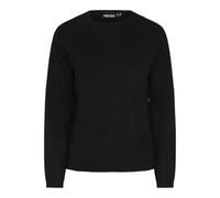 Pieces Pcbree LS O-Neck Knit Noos BC para Mujer, Negro, M