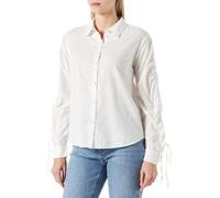 PIECES Pcbrenna LS Detail BC-Camiseta Deportiva Blusas, Cloud Dancer, XL para Mujer