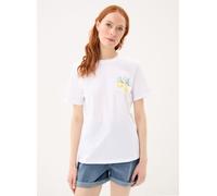 Pieces Pcbrianna Ss Printed T-Shirt Jrs Bc XS Blanco