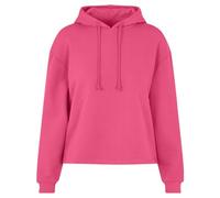 PIECES PCCHILLI LS Hoodie Noos Sudadera con Capucha, Rosa Intenso, S para Mujer