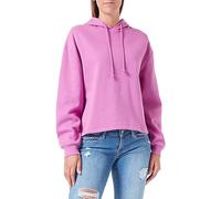 PIECES Pcchilli LS Sudadera con Capucha Noos BC, Rosa Fuerte, Mujer
