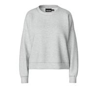 PIECES PCCHILLI LS Sweat Noos BC Sudadera, Gris Claro, S para Mujer