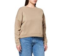 Pieces Pcchilli LS Sweat Noos BC Sudadera, Visón Plateado, XXL para Mujer