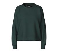 PIECES Pcchilli LS Sweat Noos BC, Verde Oscuro, XS para Mujer