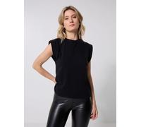 Pieces Pcchilli Summer Sl Cut Out Top Jrs Bc XS Negro