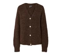 Pieces Pccleo LS V-Neck Knit Cardigan Noos BC para Mujer