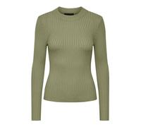 PIECES Pccrista LS O-Neck Knit Noos BC Suéter, Té, XS para Mujer
