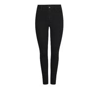 PIECES PCDANA HW Skinny Jeans BL102 Noos, Black Denim, MW x 32L para Mujer