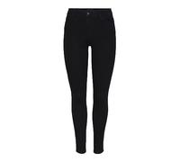 PIECES PCDANA MW Skinny Jeans BL102 Noos, Jeans Mujer, Black Denim,