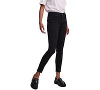 PIECES PCDELLY SKN MW BLC Noos Jeans, Black Denim, XS/32 para Mujer