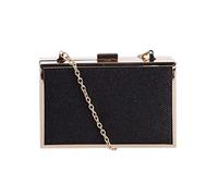 PIECES - Pcdominique Hard Case, Carteras de Mano Mujer, Schwarz (Black), 4x10x16 cm (B x H T)