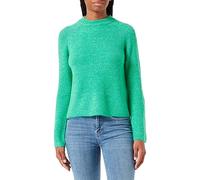 PIECES Pcellen Ls O-cuello Knit Noos Bc Suéter, Mujer, Verde Menta, S