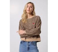 Pieces PCGRETA LS EMB SWEAT BC XS Blanco