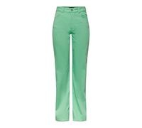 PIECES Pcholly HW Wide Colour Noos BC-Pantalones Vaqueros, Verde absenta, 30W x 30L para Mujer