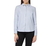 PIECES Pcirena LS Oxford Shirt Noos, Blusa Mujer, Azul (Kentucky Blue Kentucky Blue), 38 (Talla del Fabricante: Small)